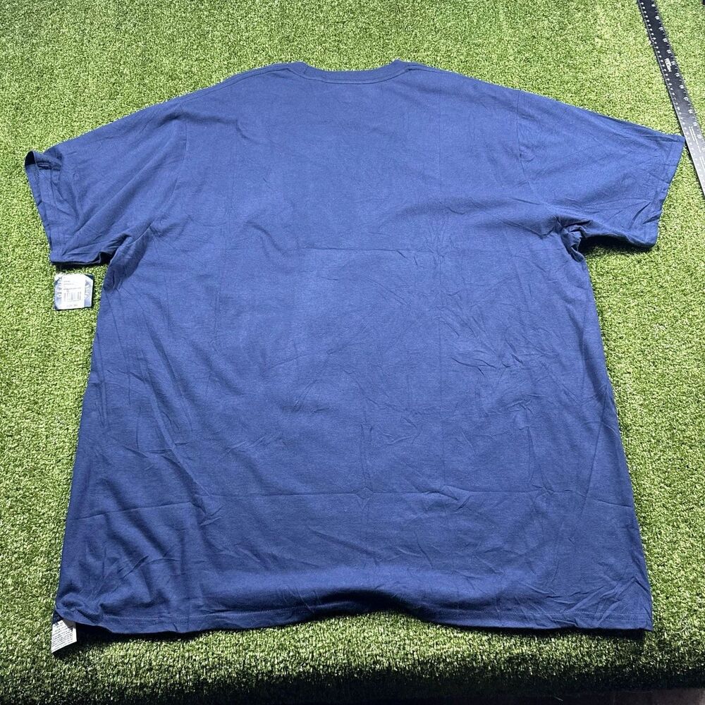 Majestic Milwaukee Brewers Men Blue Tee Shirt 3XL New In Bag!! - Picture 6 of 10